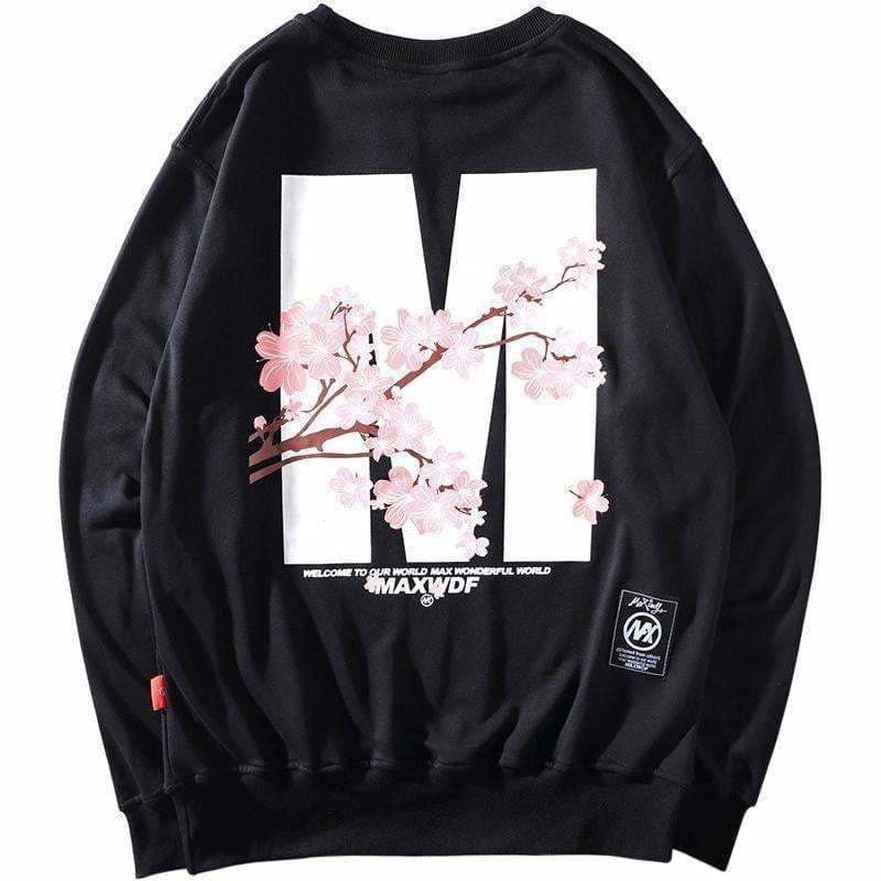 MAX WONDERFUL™ Japanese Sakura Sweatshirt | The Urban Clothing Shop™
