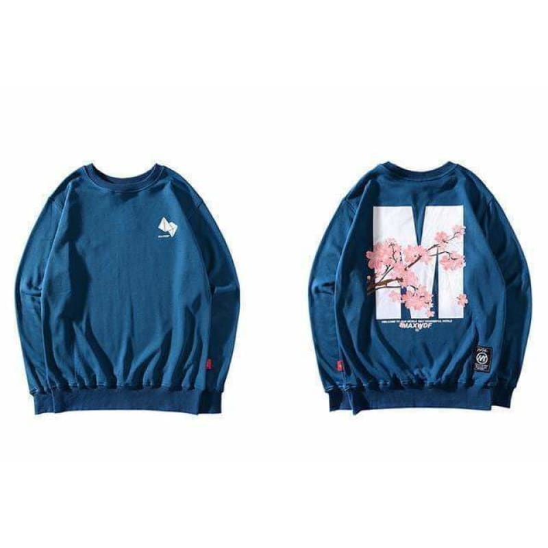 MAX WONDERFUL™ Japanese Sakura Sweatshirt | The Urban Clothing Shop™