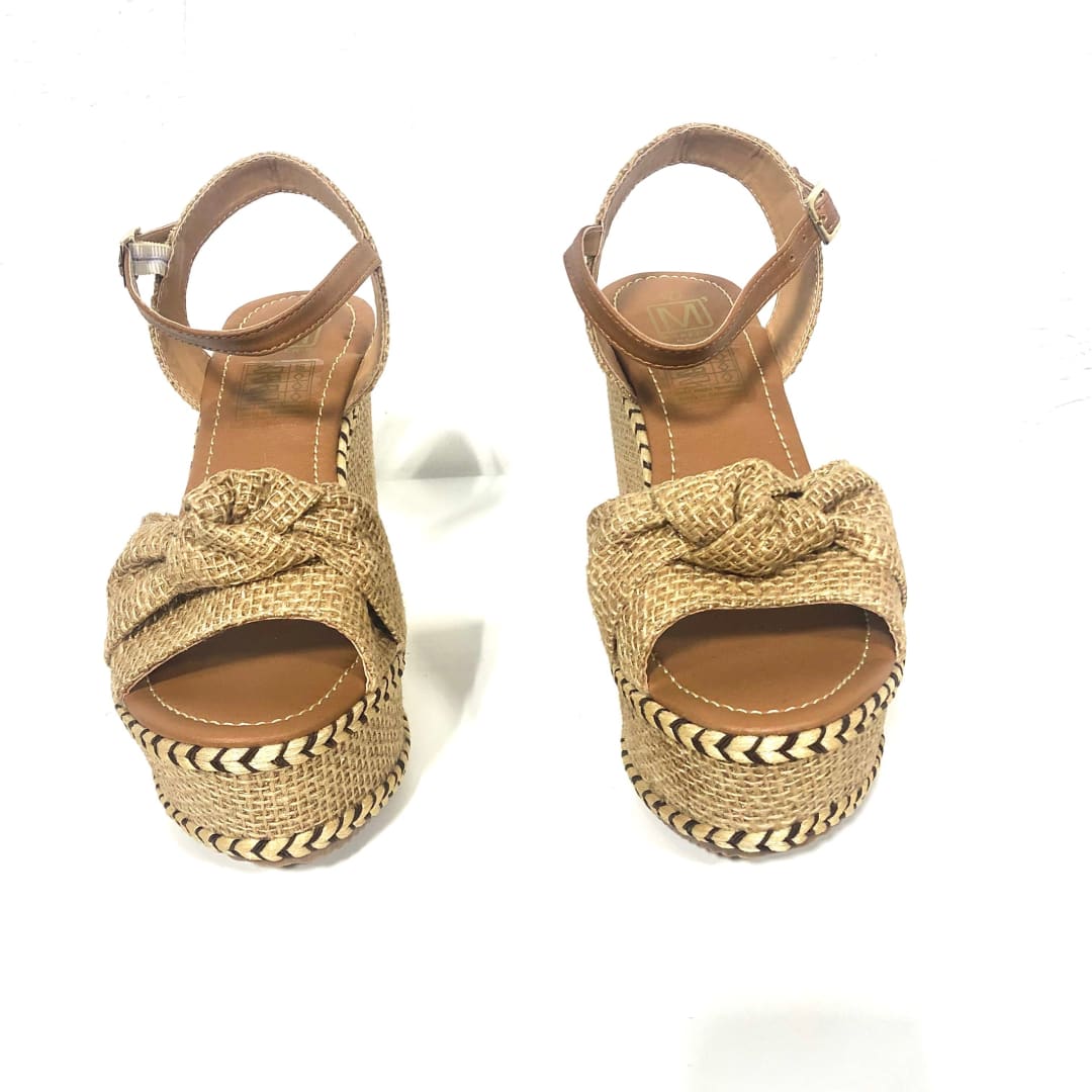 Xiomara Natural Wedges Heels Shoes | Maker’s