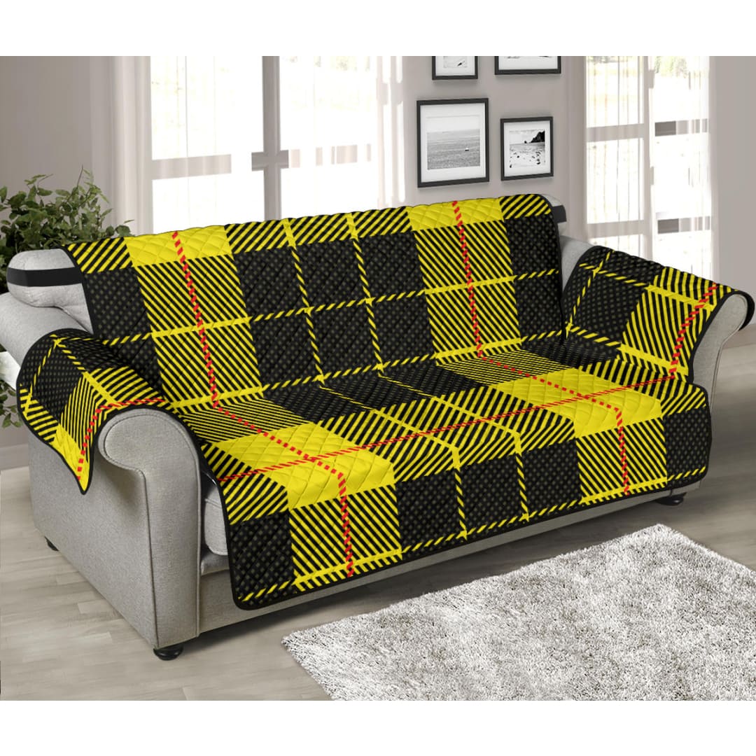 Yellow Tartan Passion 70’’ Sofa Protector | The Urban Clothing Shop™