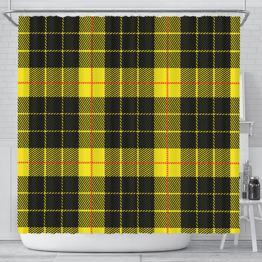 Yellow Tartan Passion Shower Curtain | The Urban Clothing Shop™