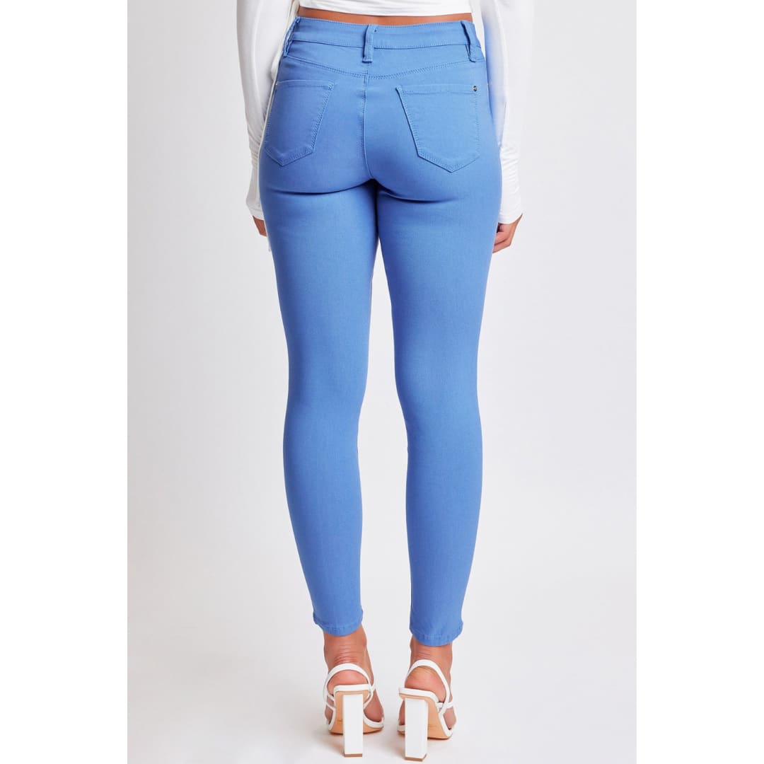 YMI Jeanswear Full Size Hyperstretch Mid-Rise Skinny Pants | The Urban Clothing Shop™