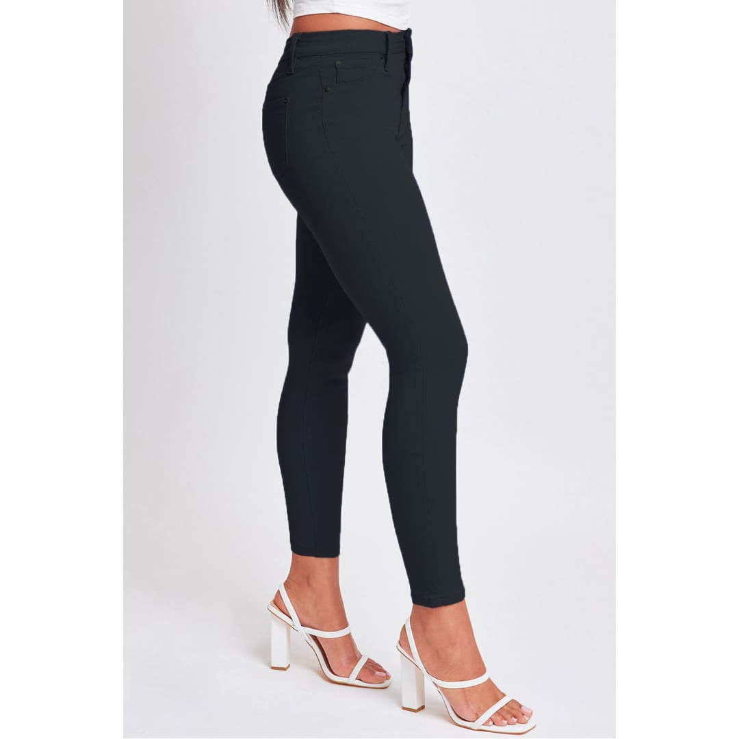 YMI Jeanswear Full Size Hyperstretch Mid-Rise Skinny Pants | The Urban Clothing Shop™