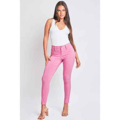 YMI Jeanswear Full Size Hyperstretch Mid-Rise Skinny Pants | The Urban Clothing Shop™