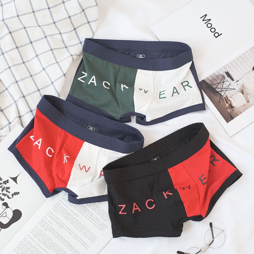 ZackWear 3PCS Men’s Underwear Two-Color Underwear | The Urban Clothing Shop™