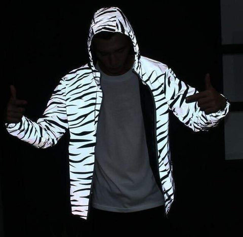 Zebra Fluorescent 3M Reflective Jacket