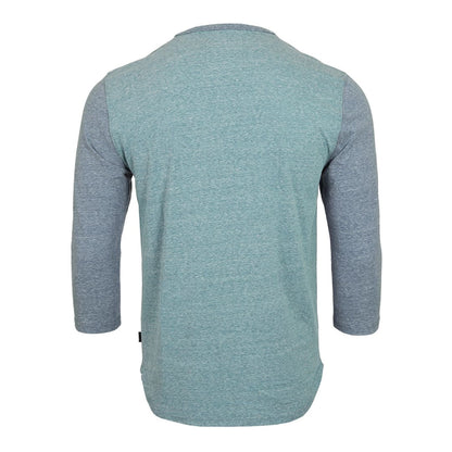 ZIMEGO Men’s 3/4 Sleeve Baseball Retro Henley | ZIMEGO MEN