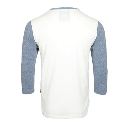 ZIMEGO Men’s 3/4 Sleeve Baseball Retro Henley | ZIMEGO MEN