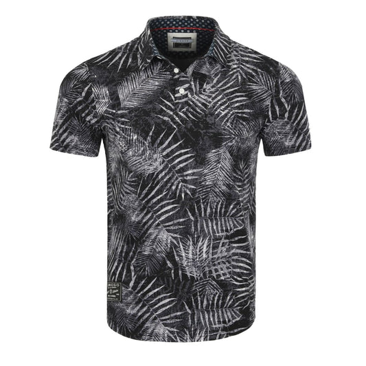 ZIMEGO Mens Short Sleeve Golf Polo Stretch Office Casual Holiday T-Shirt | ZIMEGO MEN