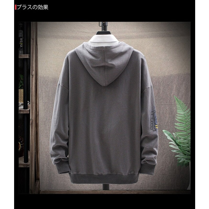 2020 spring and autumn new hooded men’s sweatershirt long-sleeved pullover loose hoodie