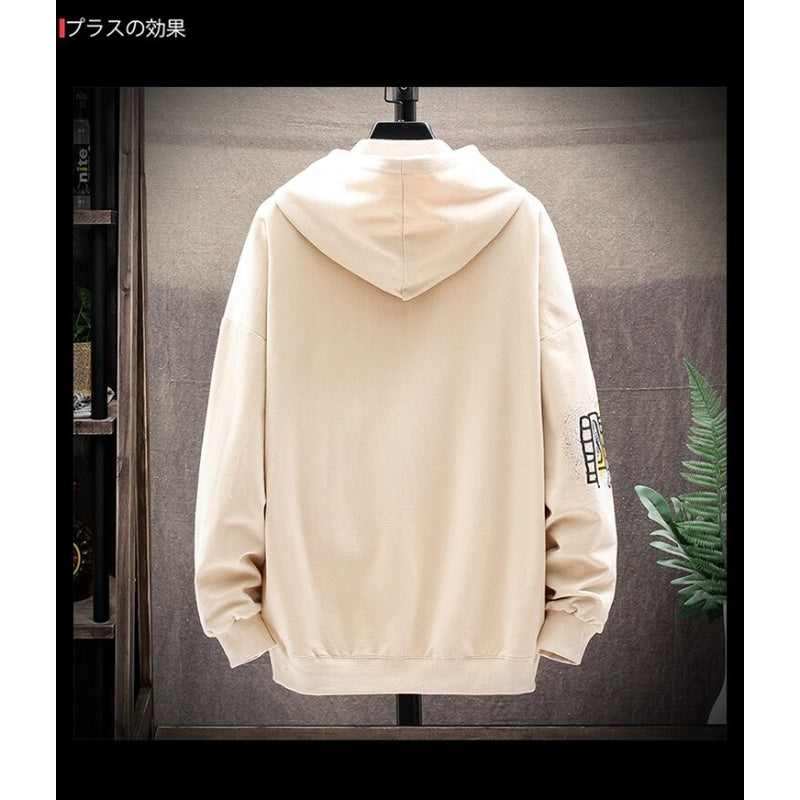 2020 spring and autumn new hooded men’s sweatershirt long-sleeved pullover loose hoodie