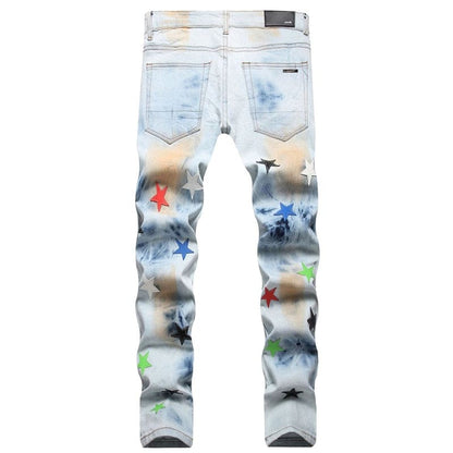 5 Point Star Patch Jeans | The Urban Clothing Shop™