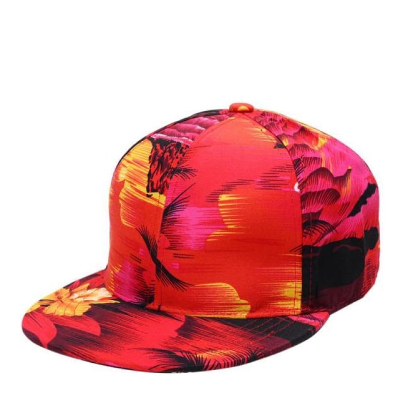 Flower Printed Casual Adjustable Hat | The Urban Clothing Shop™