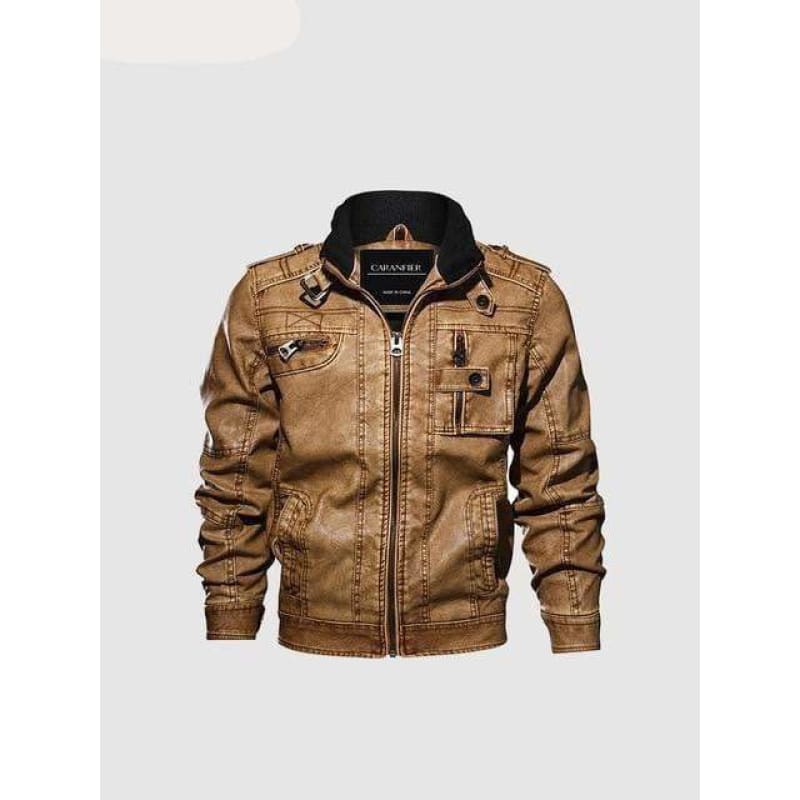 Leather Biker Jacket | The Urban Clothing Shop™