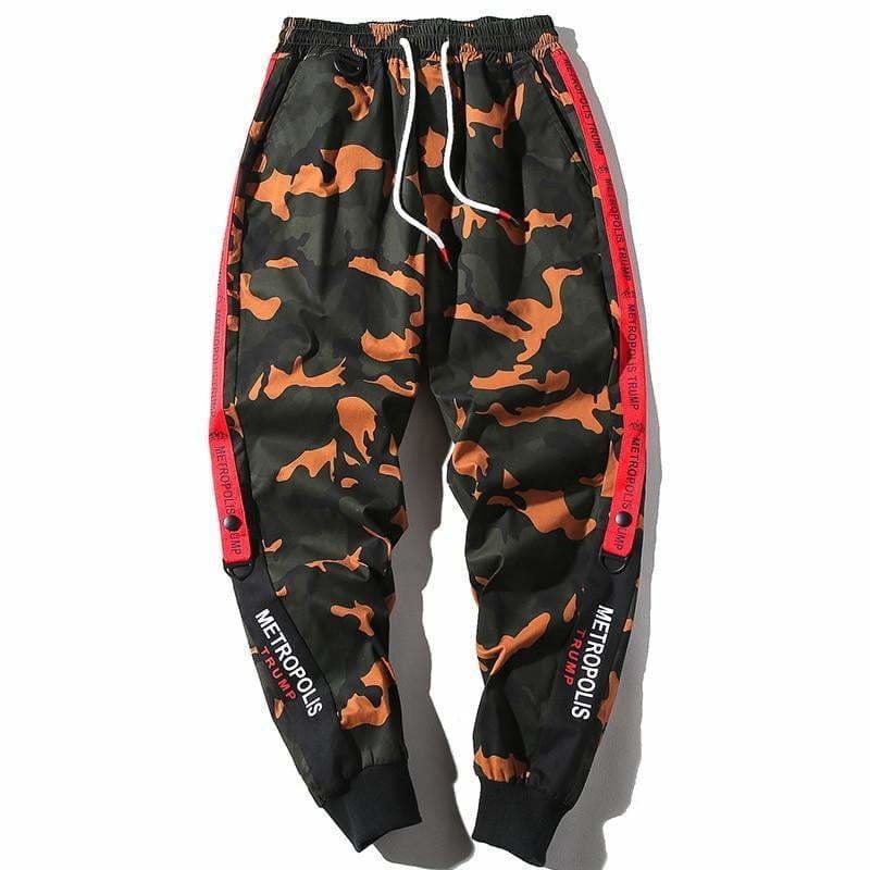 Stripe Camouflage Joggers | The Urban Clothing Shop™