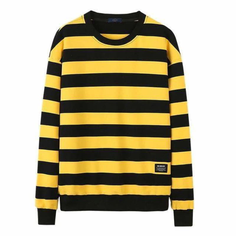 Tide Striped™ Yellow-Jack Sweater | The Urban Clothing Shop™